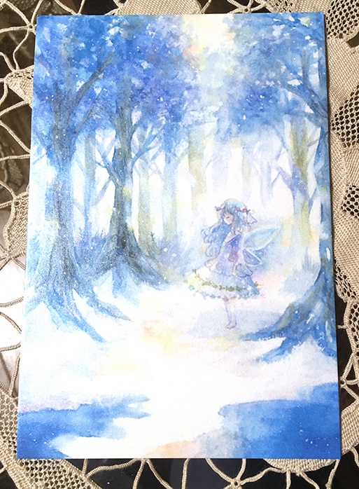 ポストカード「深閑の中で」