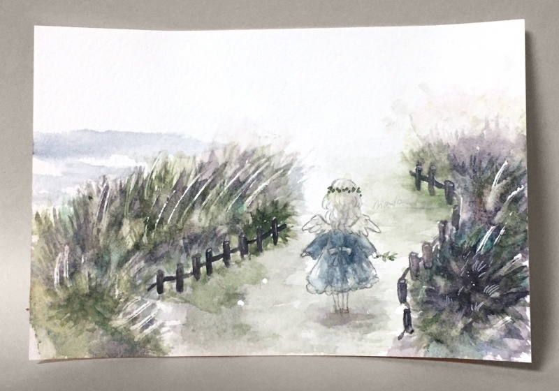 はがきサイズ原画2