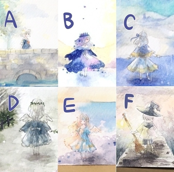 はがきサイズ原画2