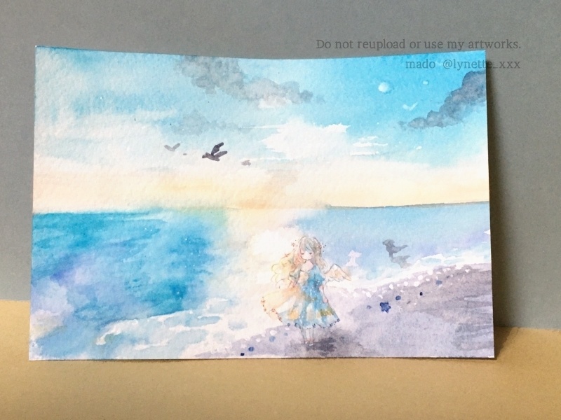 はがきサイズ原画2