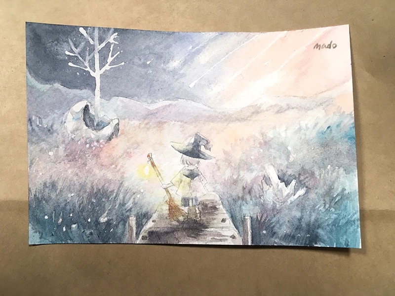 はがきサイズ原画2