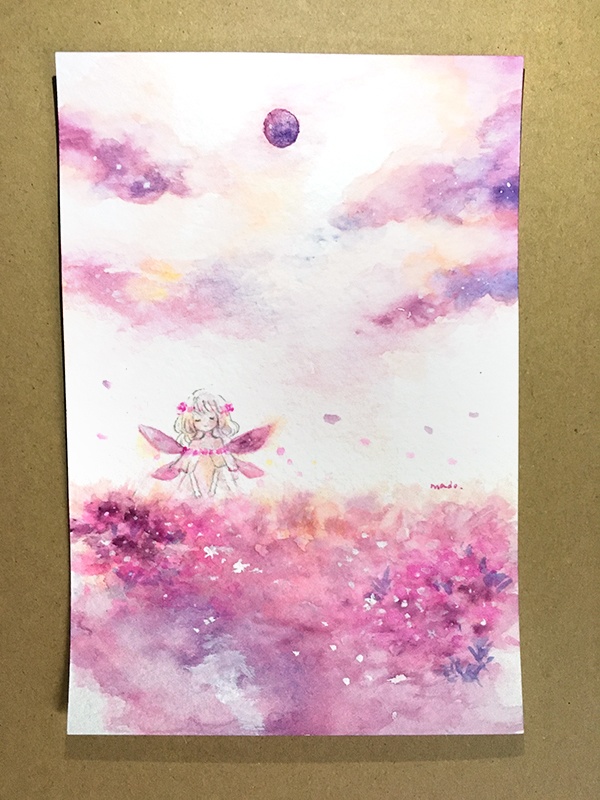 フレームレス原画