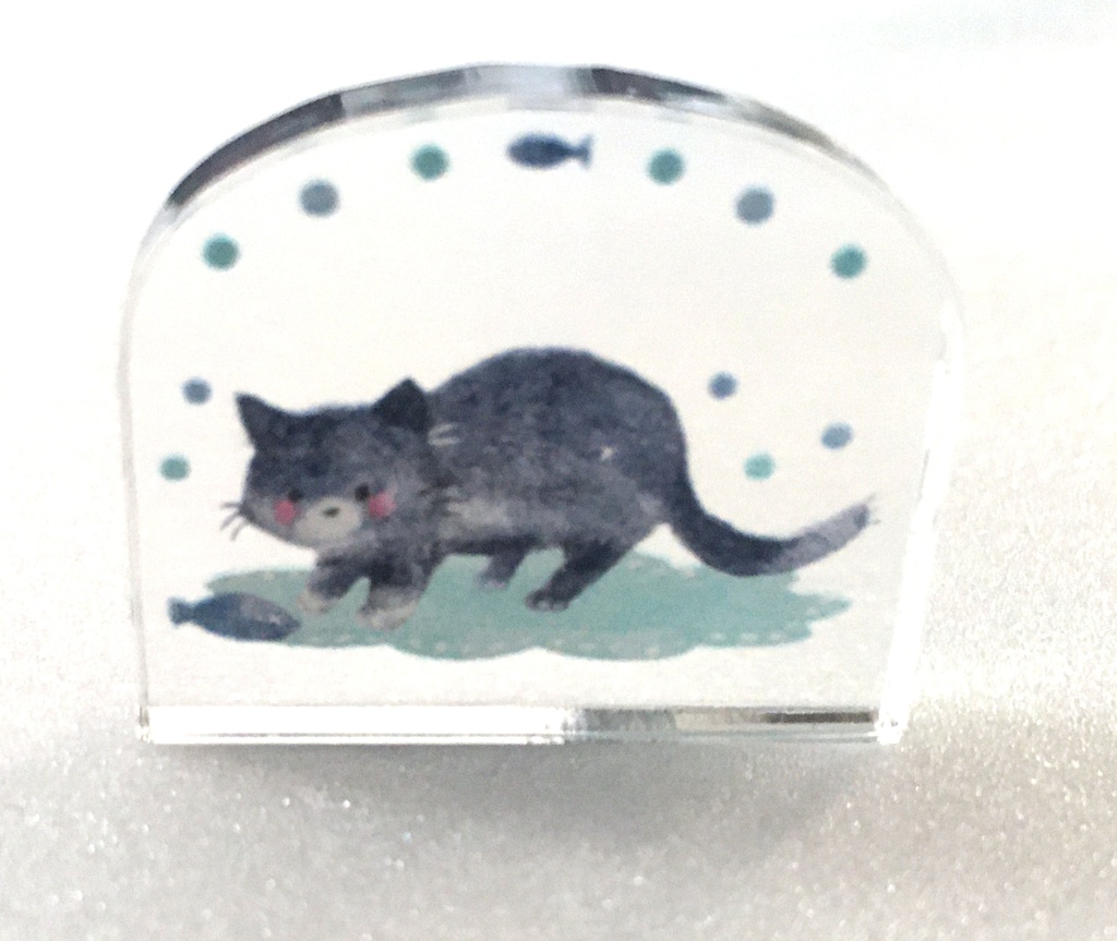 猫のミニアクリルスタンド