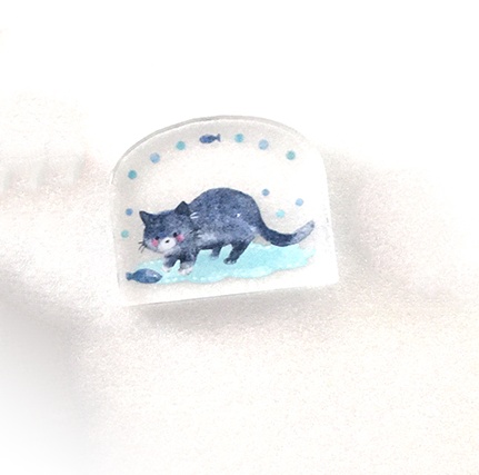 猫のミニアクリルスタンド