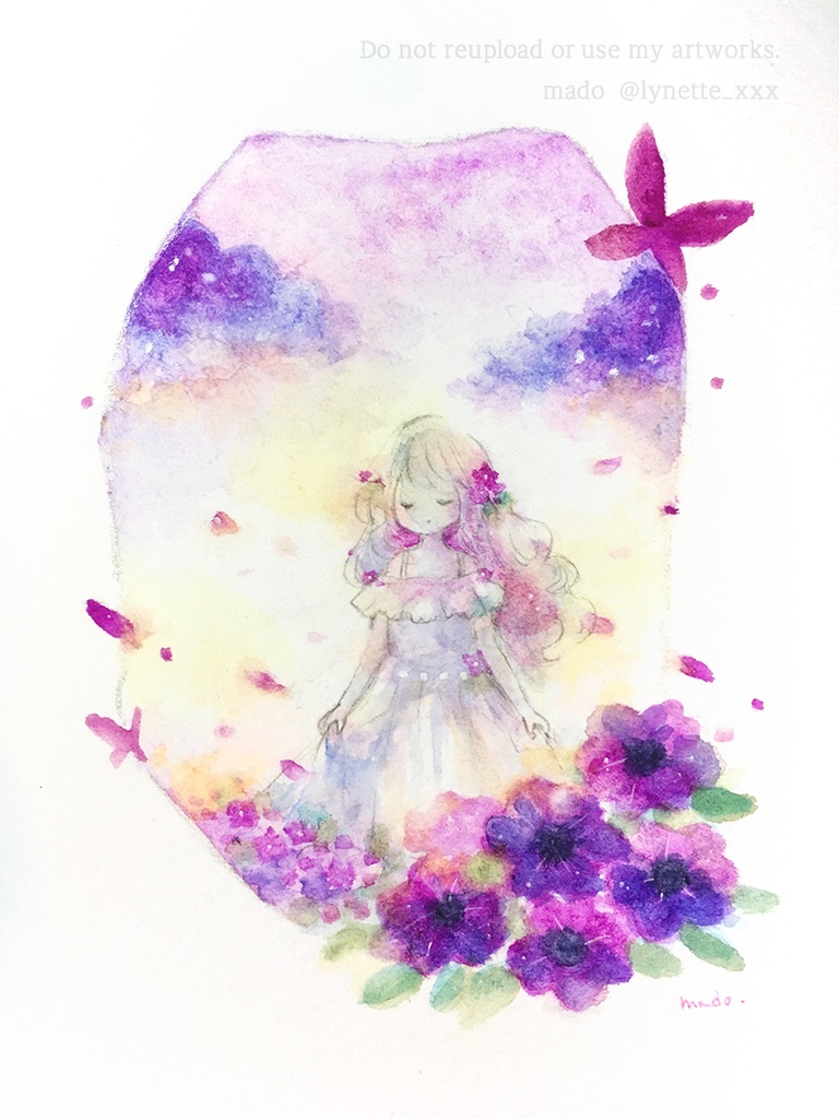 はがきサイズ原画