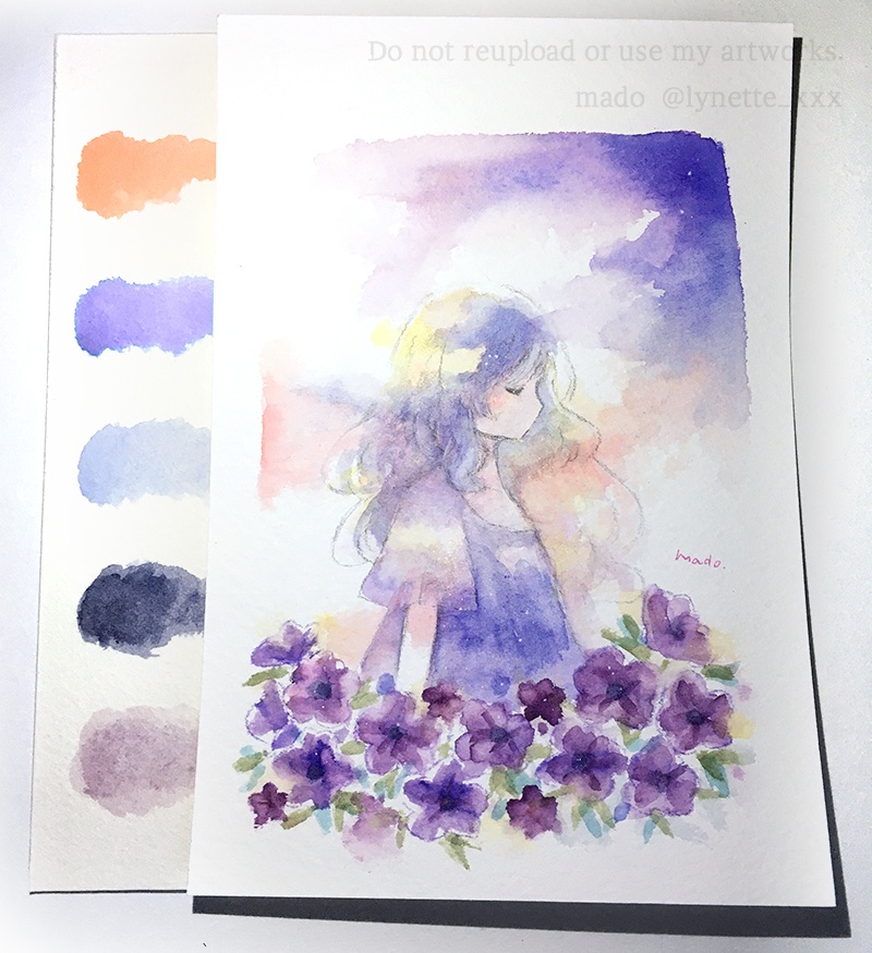 はがきサイズ原画