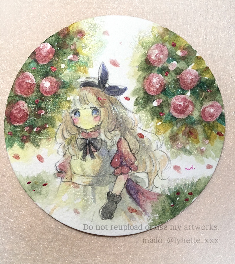 てのひらペーパー　アリス