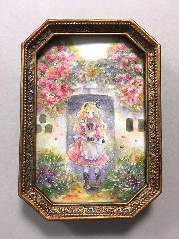 額装原画「アリス」