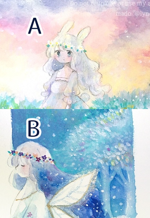 フレームレス原画