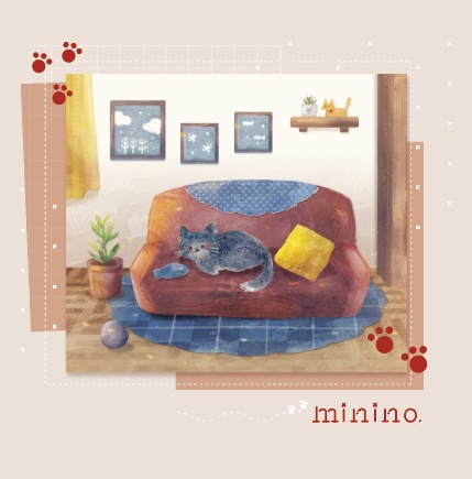 ミニイラスト本「minono」