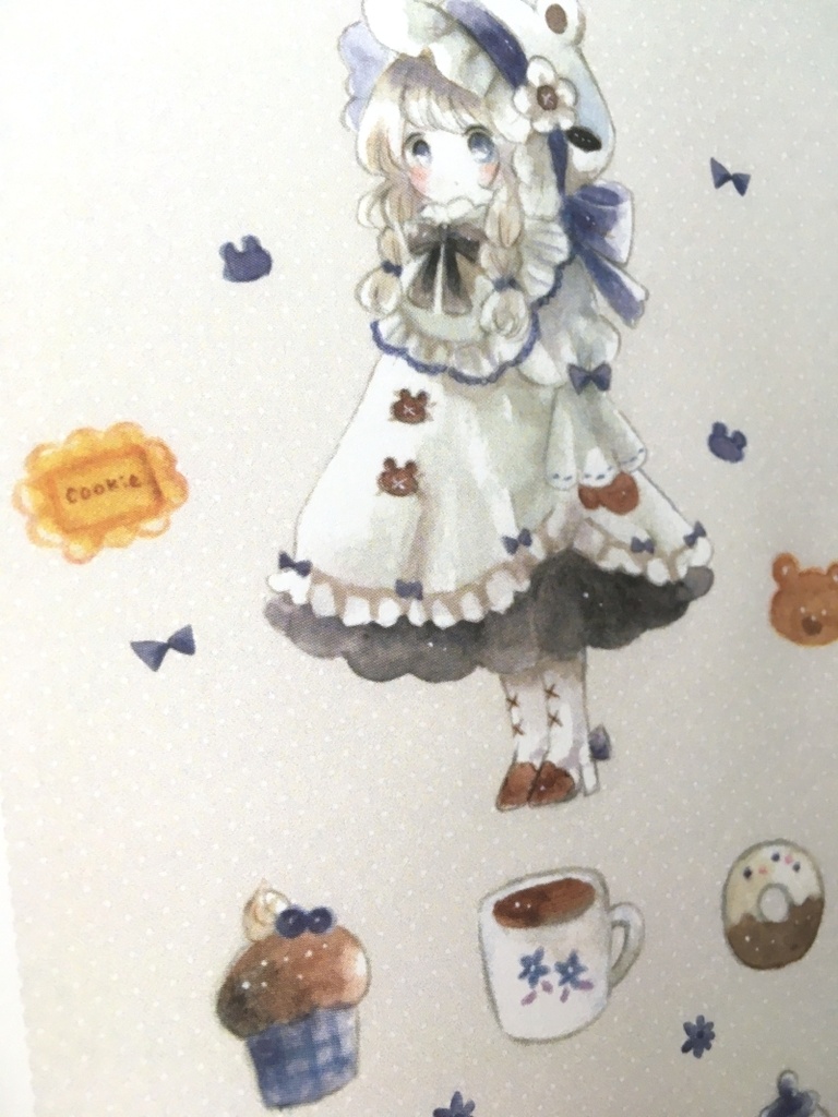 ポストカード「whitebear」