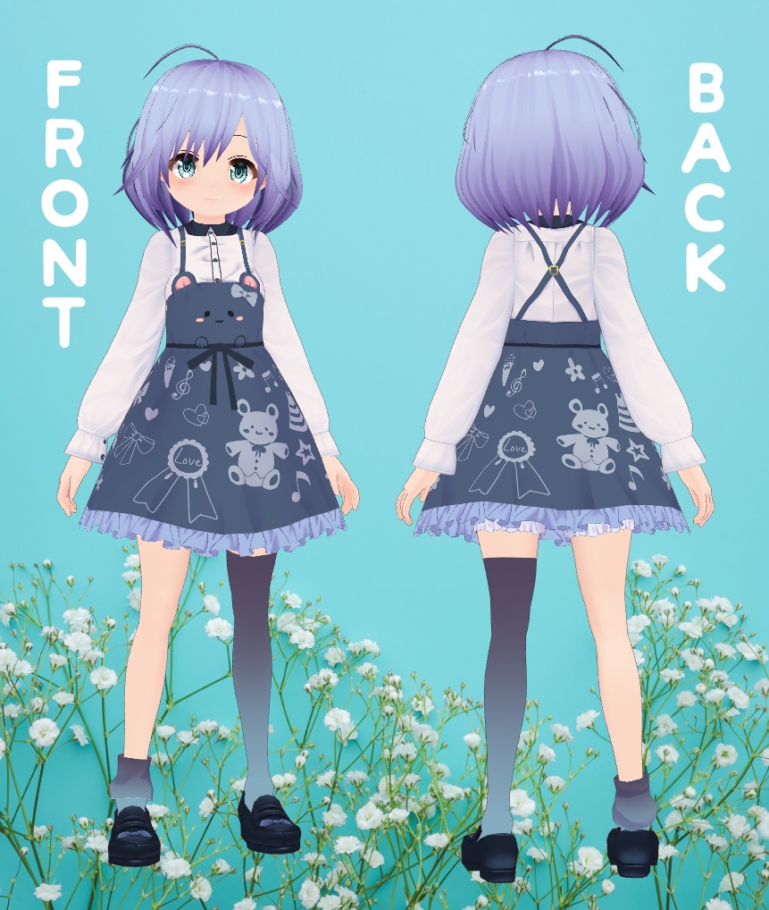 【VRoidデータあり】ミネ【VRMモデル】