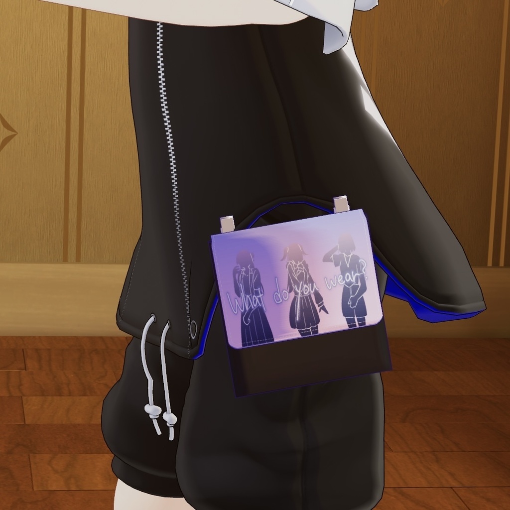 【PB対応】持ってひらける移動ポケット【VRC想定】