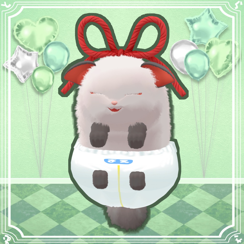 【15アバター対応】ますこっとおむつ