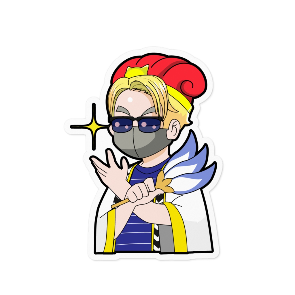おっちゃんシール孔明ver