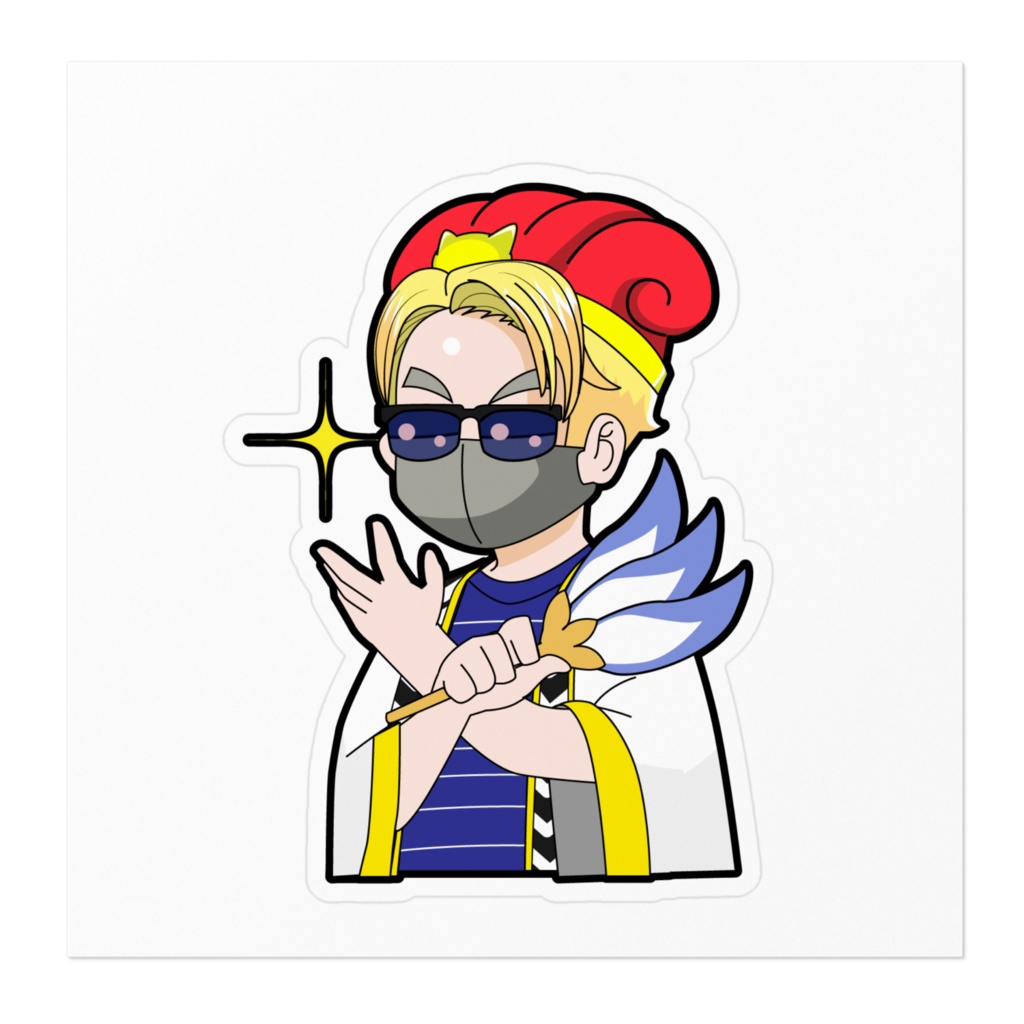 おっちゃんシール孔明ver