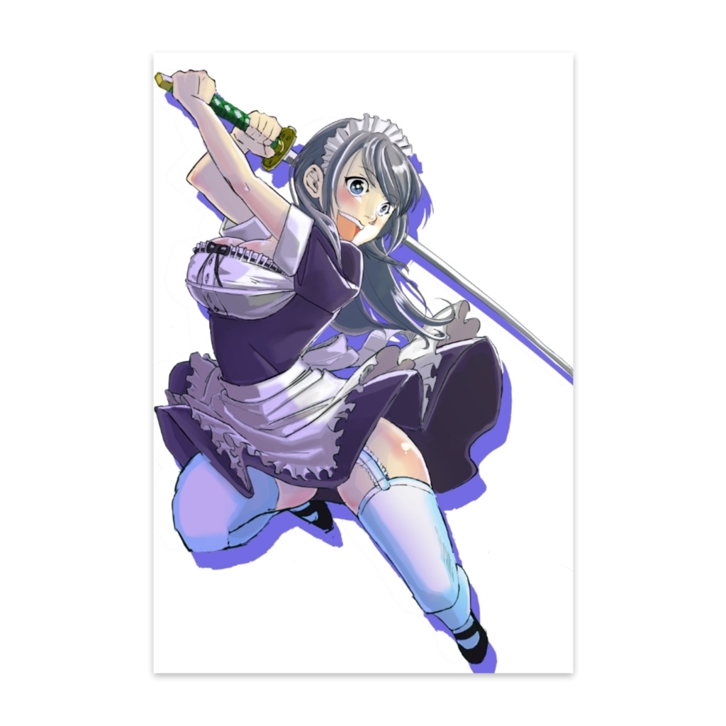 人斬りメイドちゃんポストカード