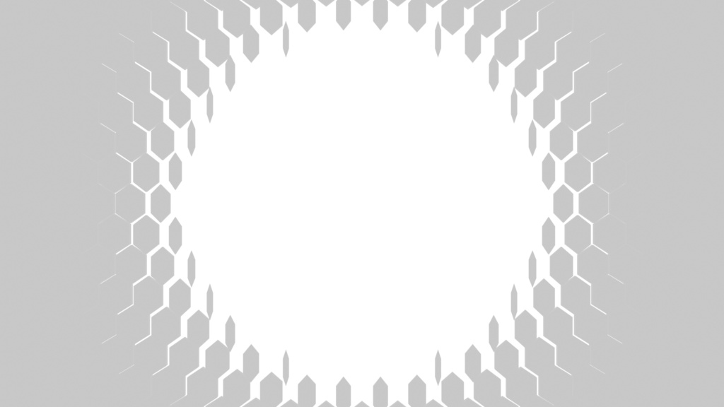 【OBS用トランジション】Hex_tile_break_and_revive
