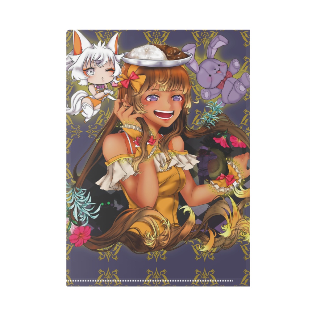 カレーさん復活記念クリアファイル