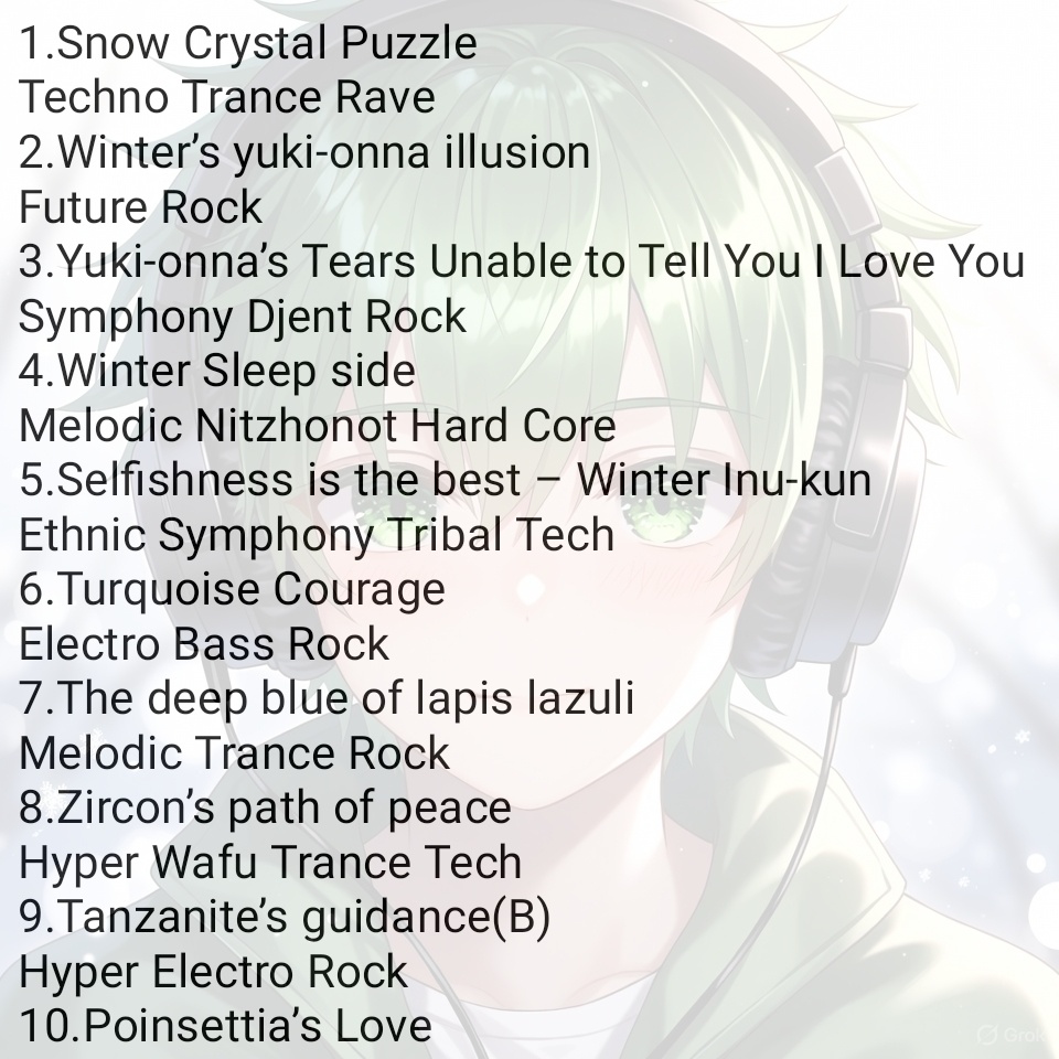 Shichiseki Jyuann English Sound Album Vol.1「Winter Sound 2025」