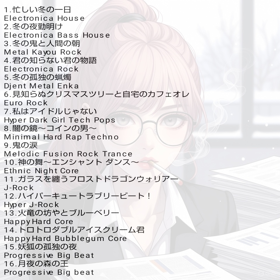 七赤ジュアン ミュージックアルバム Vol.2「12月は忙しい」