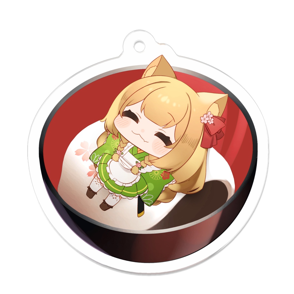 もち猫鞠いろはアクリルキー