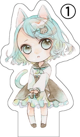 ケモ耳アクリルスタンド