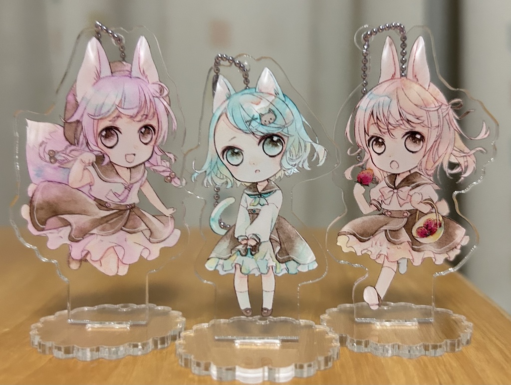 ケモ耳アクリルスタンド