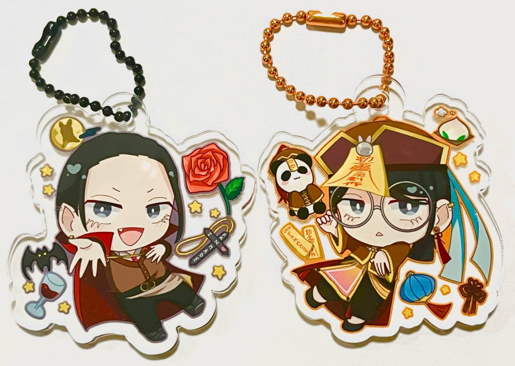 ハロウィンコスアクキー