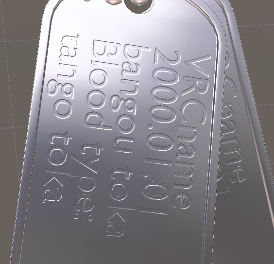 ベース無料【カスタム刻印可能】dogtag_001