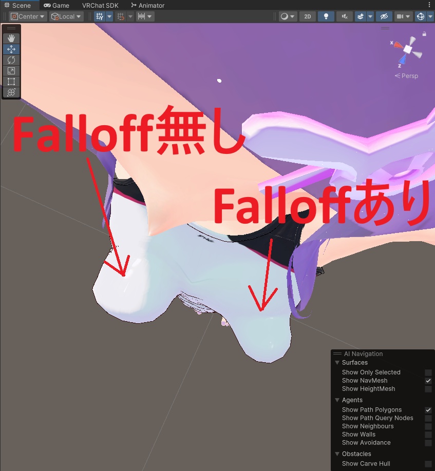 フォックスメッシュエディター(UnityのSceneで直接Mesh編集)