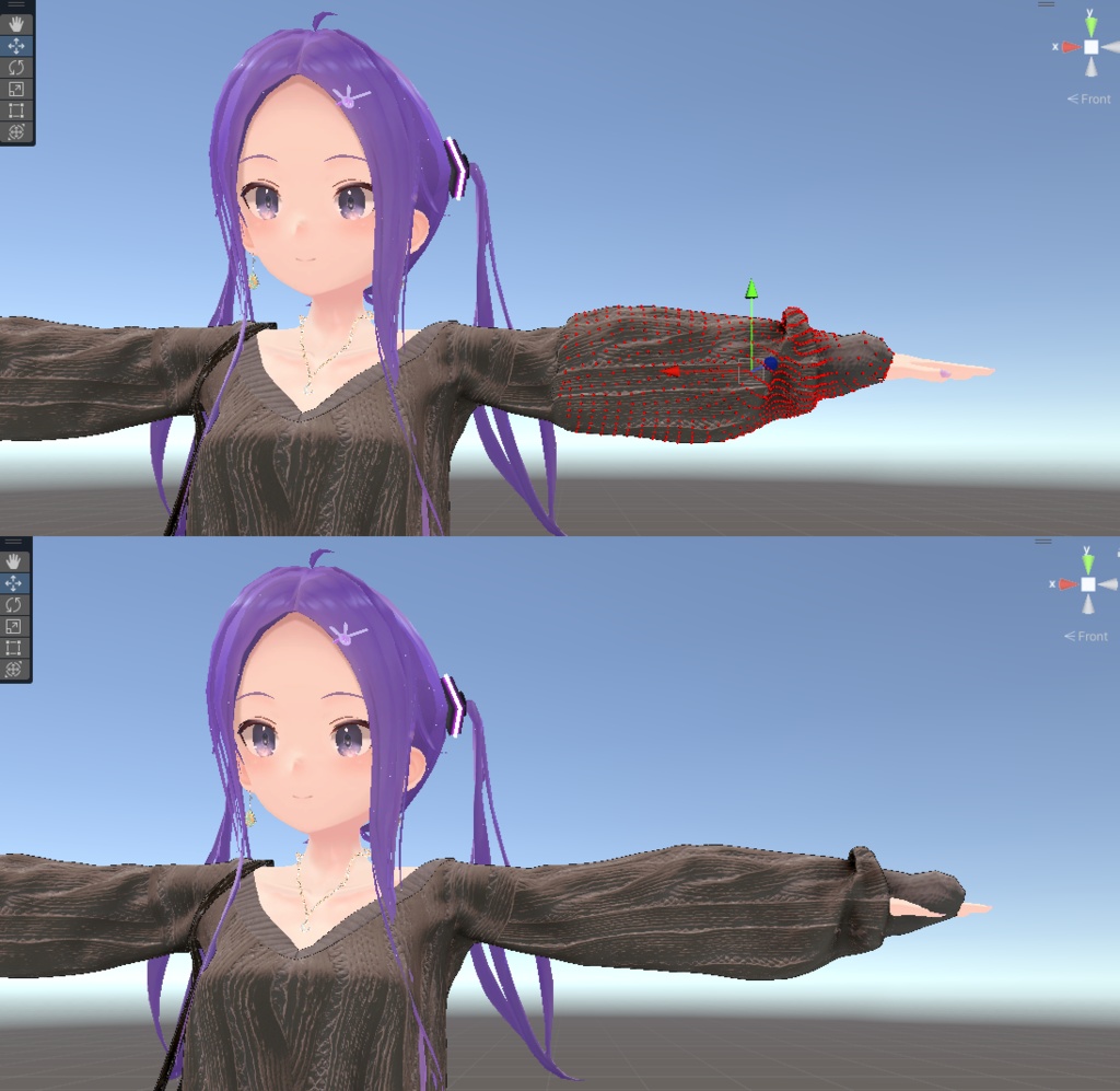 メッシュを自由に移動&回転できるメッシュツール 「フォックスメッシュムーばー」