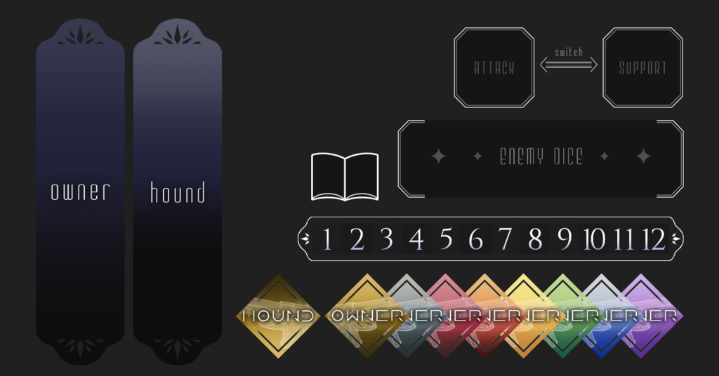 【zip有り】2・4PL用キズナバレット部屋素材