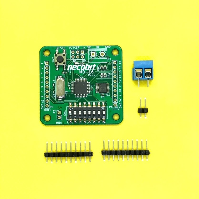 MD-16 Rev.2 MIDI to DigitalSwitch 16port [MIDIメカニカルシステム]