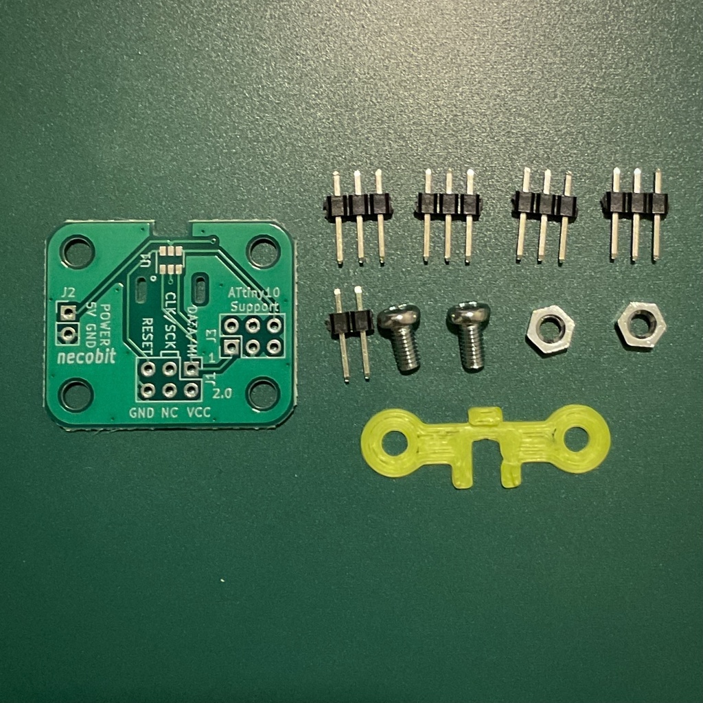 ATtiny10用書き込み補助基板 Rev.2