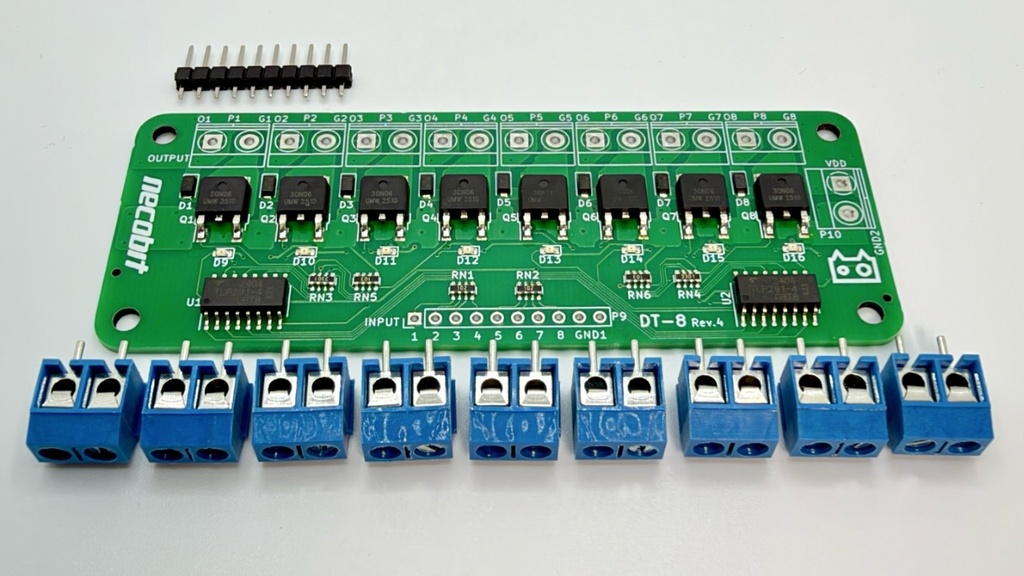 DT-8 Rev.4 Digital to Transistor 8port【MIDIメカニカルシステム】