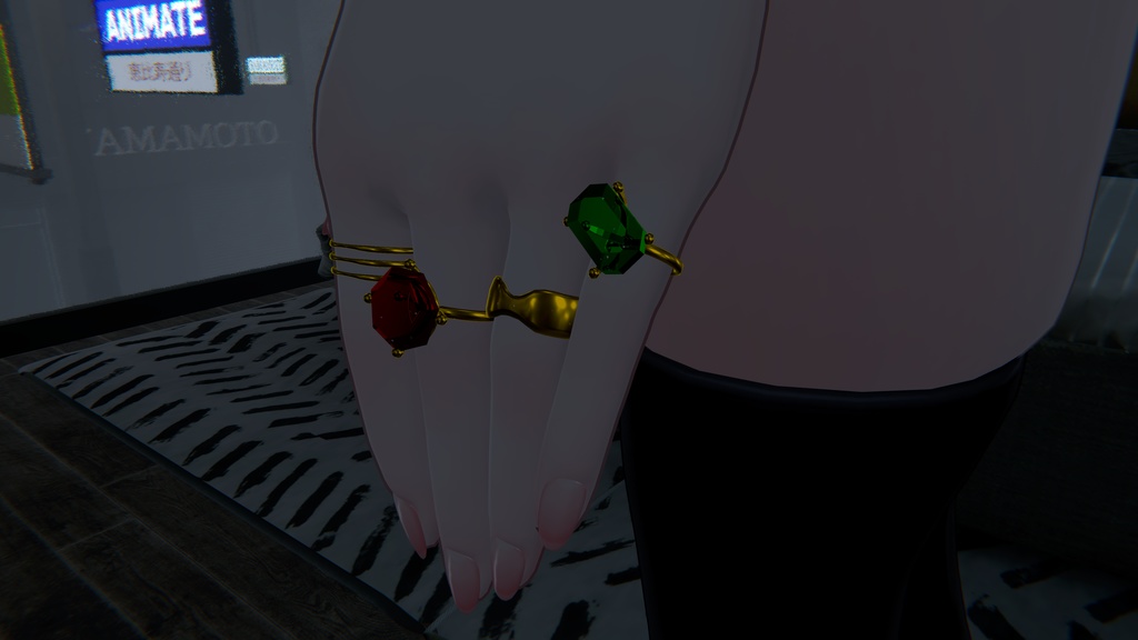 [Free] Luxury Rings / 高級リング  VRCHAT 缩略图 3