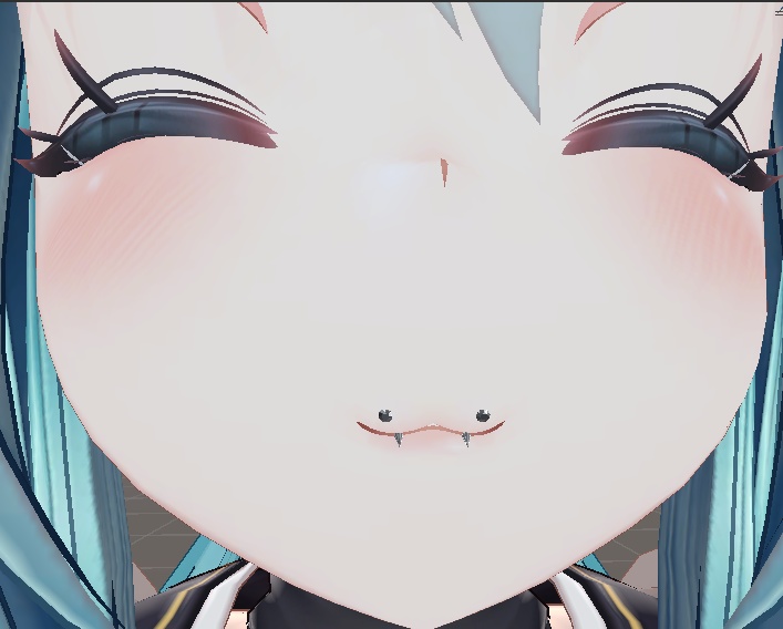 【6アバター対応】 Airi Venomous Lip Piercing / 愛莉 ヴェノマス・リップ・ピアス