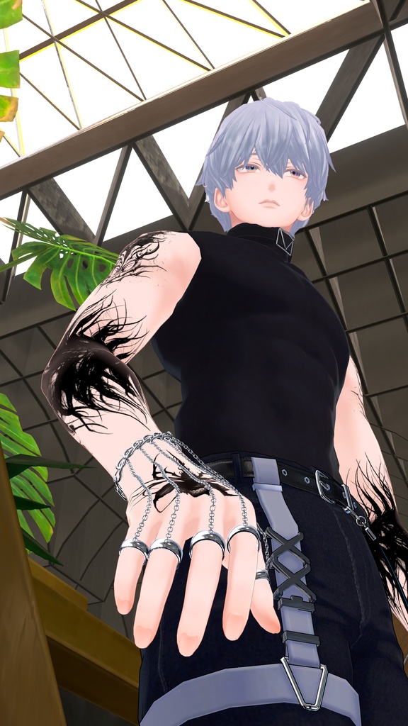 MINASE Hand Chain Rings / 手のチェーンリングアクセサリー 水瀬 マヌカ⛓️