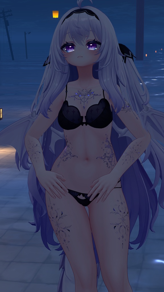 Lunar Grace Tattoos / 月の優美なタトゥー HD 4K🌙✨