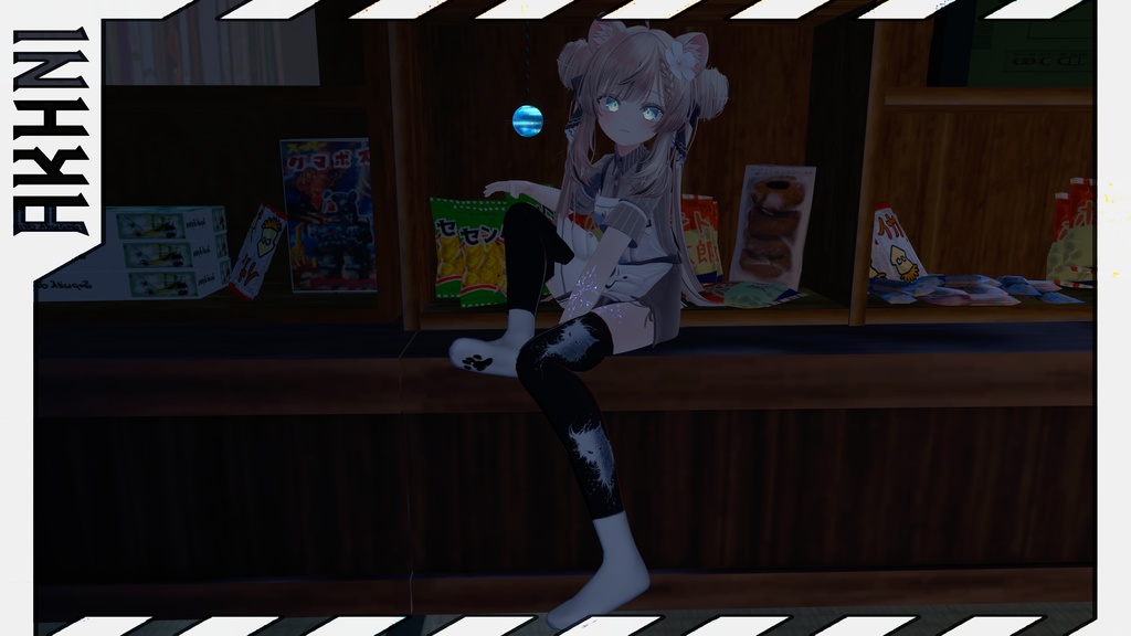 Manuka Kitty Socks - 猫の靴下 「マヌカ」 🐾