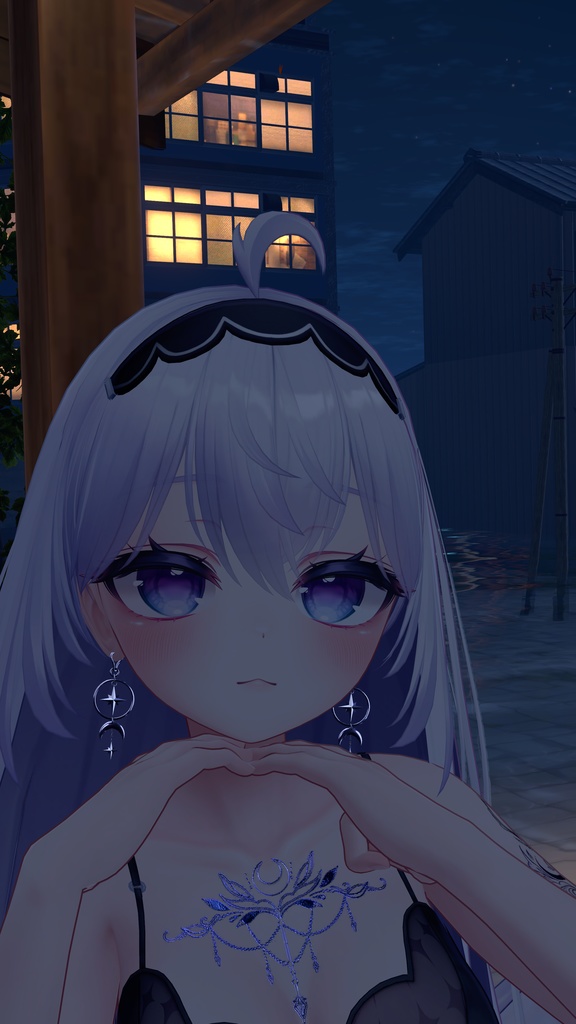 Lunar Earrings / 月のイヤリング ⚸