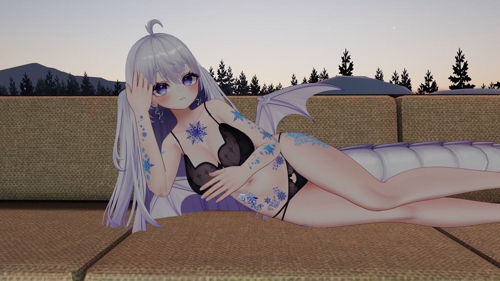 Winter's Breath Tattoos / 冬の息 ❄️ HD 4k