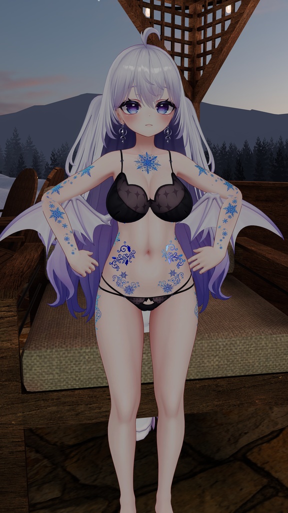 Winter's Breath Tattoos / 冬の息 ❄️ HD 4k