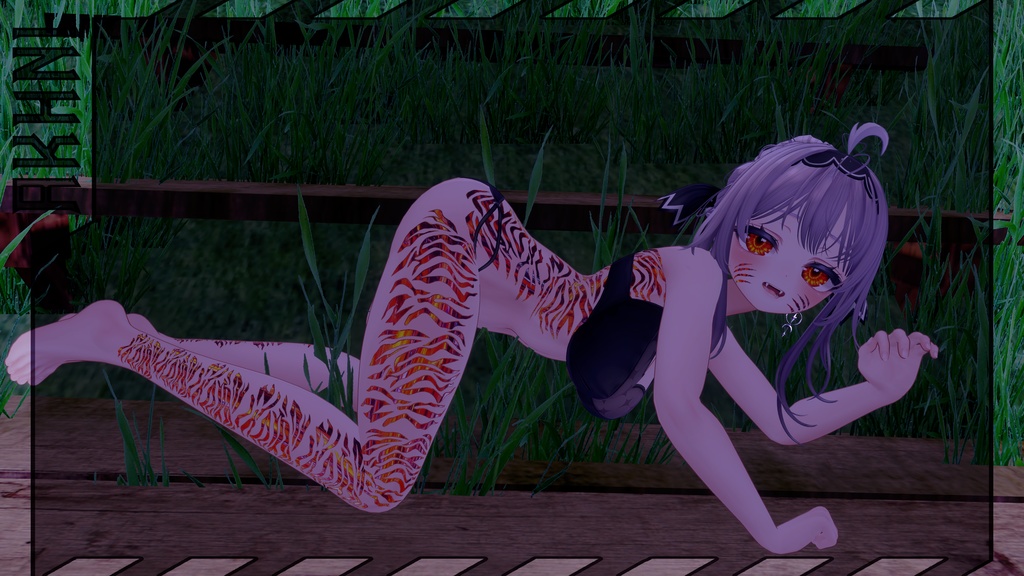 Crimson Roar Tattoos / 紅虎のタトゥー🐯 4K HD