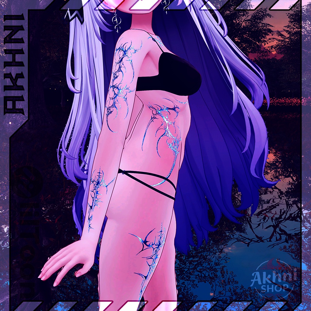 Sinful Elegance Tattoos / 罪深き優雅さ 💙