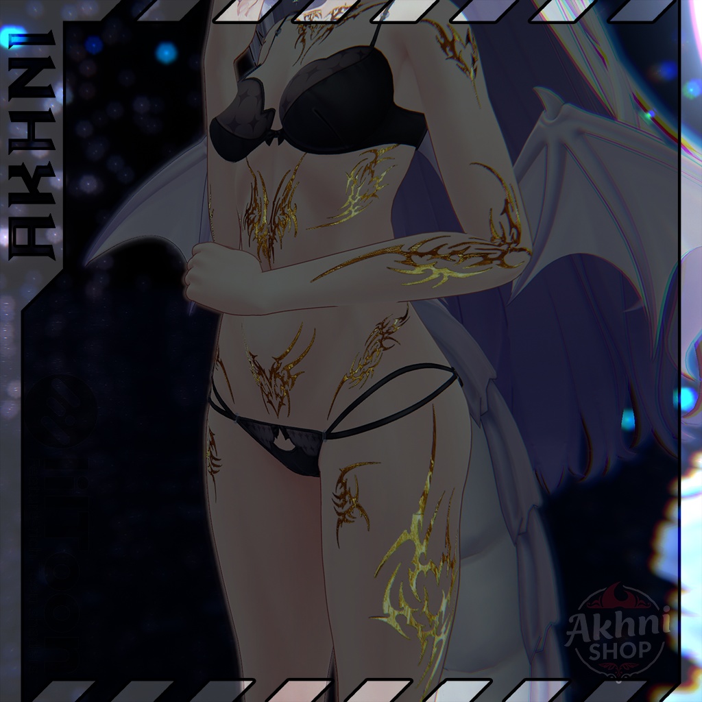 Vampire's Treasure Tattoos / ヴァンパイアの宝物タトゥー 🌟