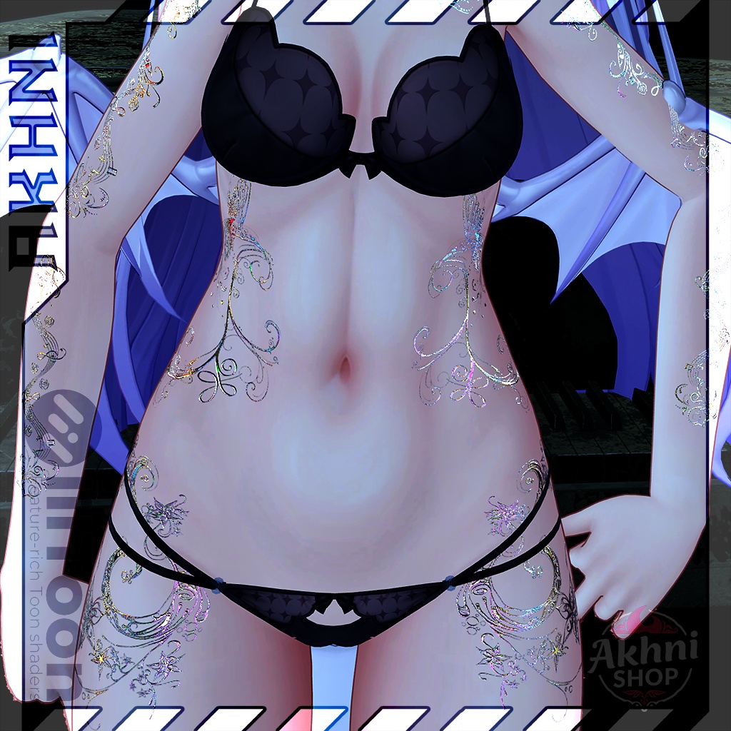 Celestial Melody Tattoos / 天上のメロディー タトゥー 🎼✨