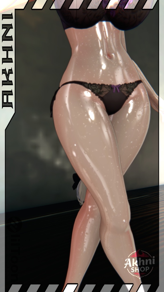 Serene Wet Skin / 静寂の濡れた肌 (せいじゃくのぬれたはだ 💧