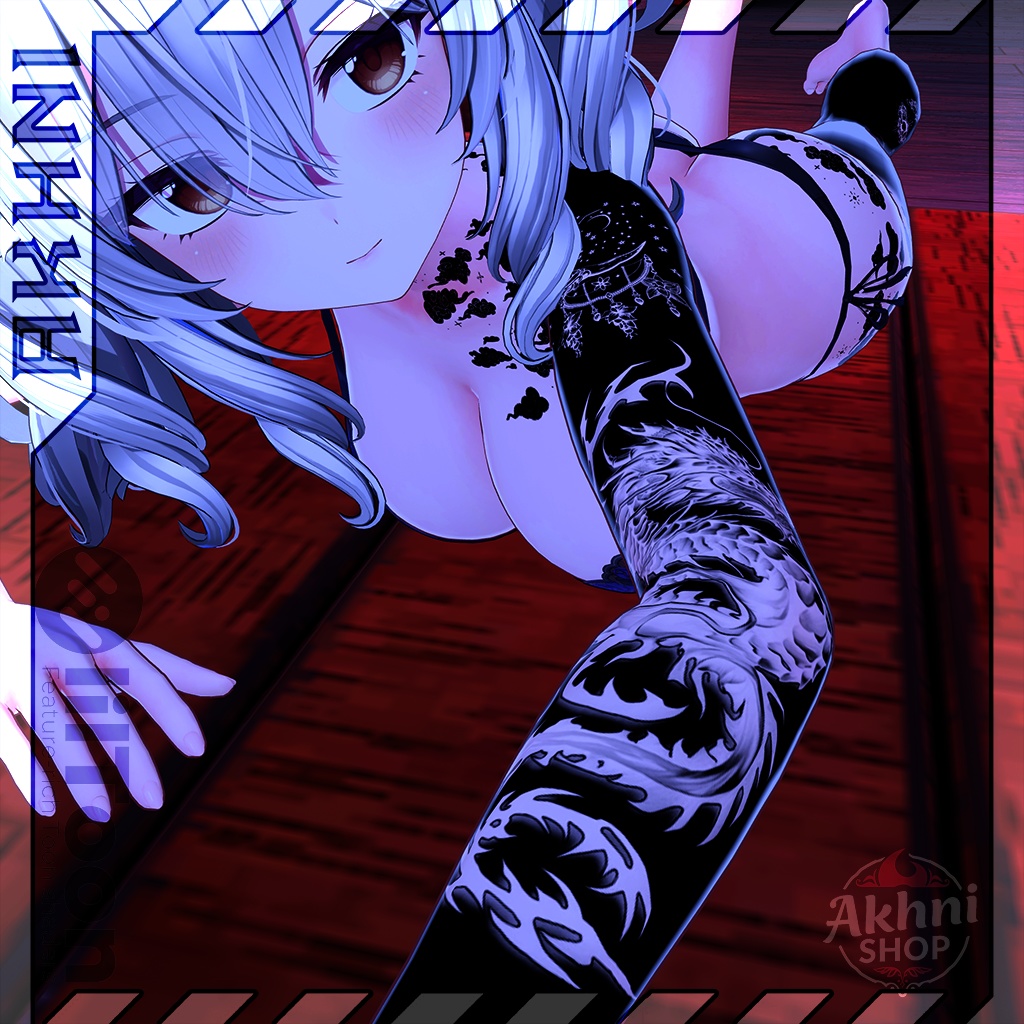 Dragon Blackout Tattoos / ドラゴン・ブラックアウト・タトゥ 🐉